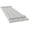 Ekena Millwork Americraft 4-Board, 2 Batten Exterior Real Wood Spaced Board-n-Batten Shutters, ARW101SB415X70STH, PR ARW101SB415X70STH - alternate 3